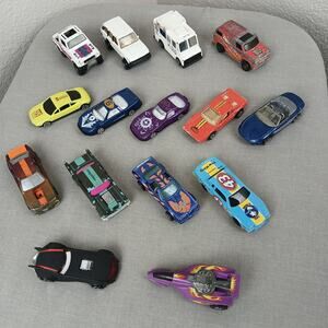 vintage lot 15 diecast toy cars Hot Wheels Matchbox Kenner 1977 80s 90s y2k